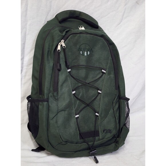 Cargo Other - Alaska Green Canvas Backpack 2 Zipper.